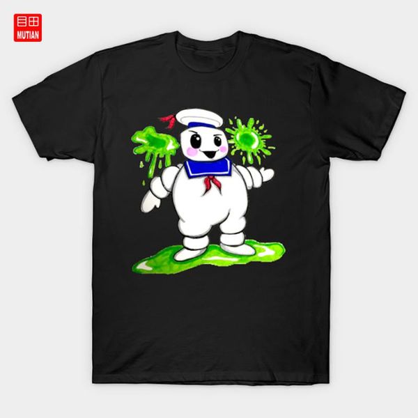 

chibi puft футболка alberta spooky канадского калгари канада изверг stay puft зефир man призраки slimer, White;black
