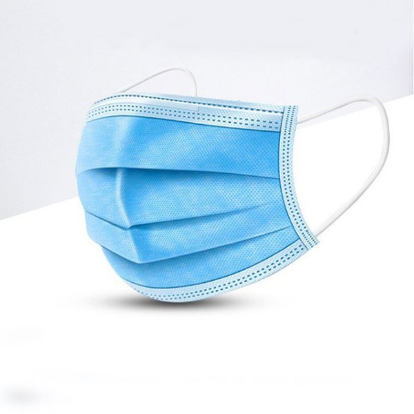 

face mask disposable 3 layers dustproof mask facial protective masks earloop