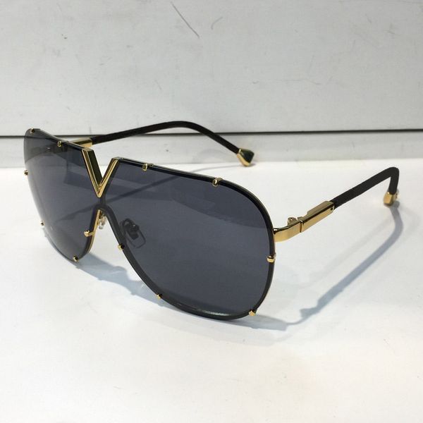 

wholesale-luxury men and women brand fashion oval sun glasses uv protection lens coating mirror lens frameless color plated frame with case, White;black