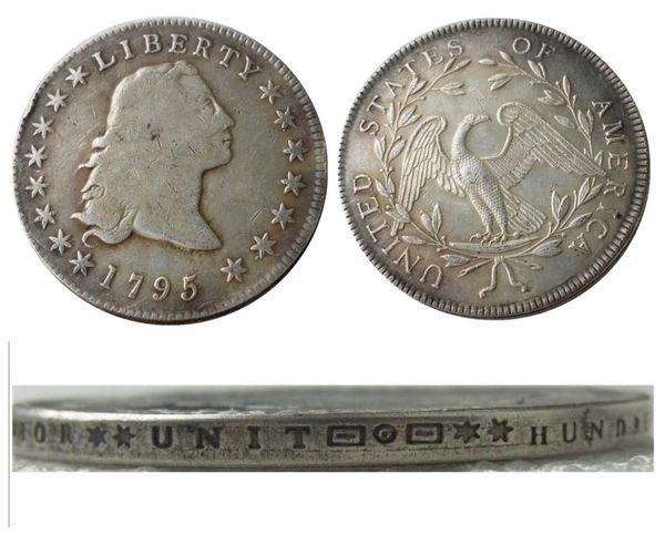 2020 Us 1795 Flowing Hair Dollar Silver Plated Copy Coins Metal