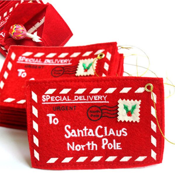 

10pc christmas envelope, candy bag, christmas gifts, supplies, decorations