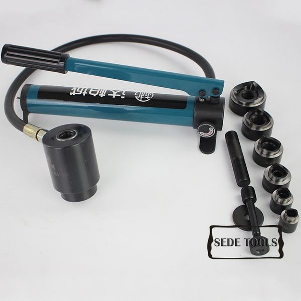 

hydraulic hole punch tools hole making tools for mild steel below 3mm dia16-60mm syk-8a