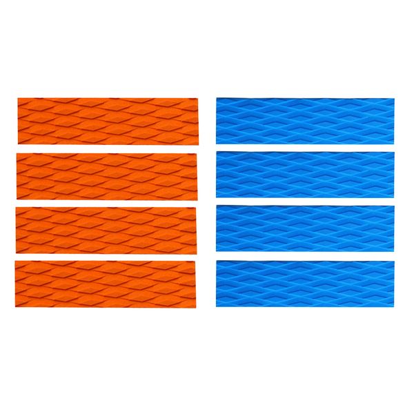 

8 pieces front traction pad for surfboard & skimboard - provides maximum stick to your board