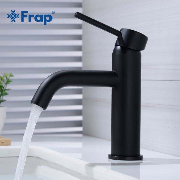 

frap bathroom faucet black solid brass bathroom solid basin faucet cold and water mixer single handle tapy10159