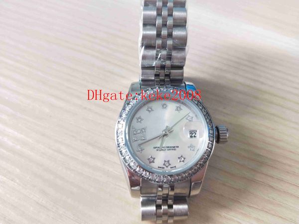 

fashion wristwatches 279384rbr 279384 26mm 31mm 36mm diamond 2813 movement mechanical automatic ladies women's watch watches, Slivery;brown