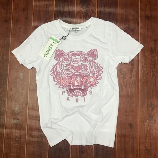 

Summer de igner t hirt men top tiger head letter embroidery t hirt men clothing brand hort leeve t hirt women top