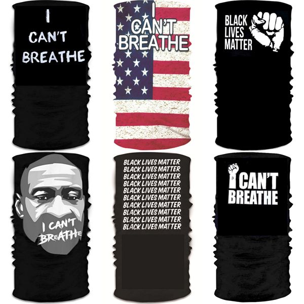 

i cant breathesports magic bandana ice silk cycling scarf mask summer sunscreen multifunctional breathable outdoor face m #216, Black