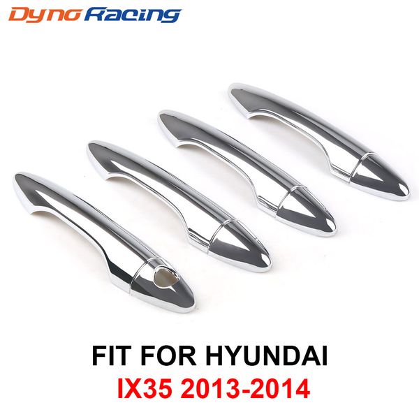 

8pcs/set for for hyundai tucson 2006 2007 2008 2009 abs chrome car door handle cover trim for car styling accessories