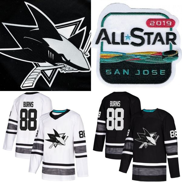 

2019 All Star San Jose Sharks Erik Karlsson Evander Kane Brent Burns Joe Pavelski Joe Thornton Logan Couture Martin Jones Tomas Hertl Jersey