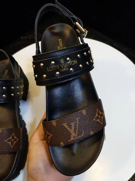 

женская designerluxury сандалия слайд лето мода обувь пляжной обуви черные туфли тапочки флип-флоп box 2021602q