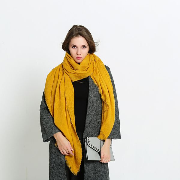 

200*100cm scarfs shawls wind solid color soft to be scattered imitate cashmere keep warm air conditioner will scarf, Blue;gray