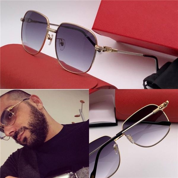 

new fashion luxury designer sunglasses classic square frame popular simple selling style uv 400 protection eyewear 0299