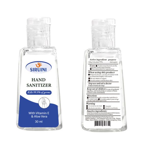 

siruini hand sanitizer disposable gel hand sanitizer travel mini sanitizer 30ml reselling items in stock