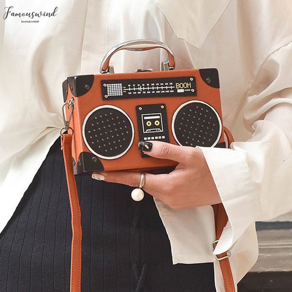 

radio box style pu leather ladies handbag shoulder bag plain purse womens crossbody messenger bag flap