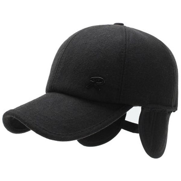 

2020 мужская зима среднего возраста теплая бейсболка на открытом воздухе досуг шапка осень и зима среднего возраста и пожилых людей пожилого, White