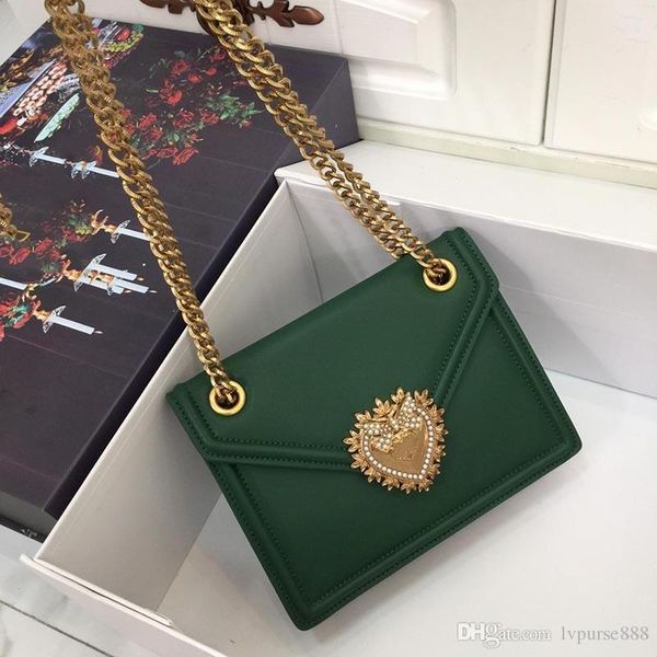 

designer luxury handbag purse chain strap shoulder crossbody women bag genuine leather heart style purses bag