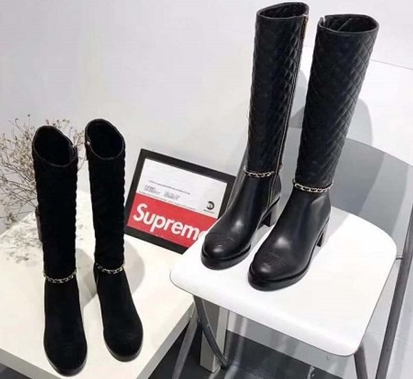 

2019 woman brand boot real leather pointed flat hoe ankle boot martin boot eu 35 40 with box dhl xne3203, Black;grey