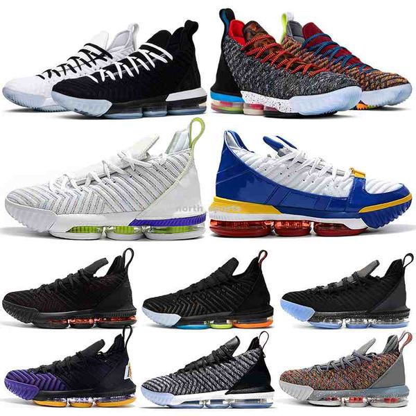 

16 16s mens basketball shoes superbron chameleon equality fresh bred i promise oreo 1 thru 5 what the king court purple sports sneakers