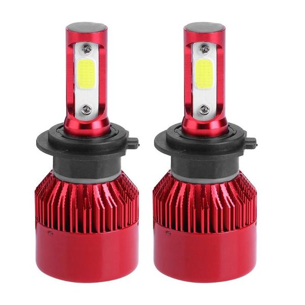 

vodool 1pair universal s2 h7 h1 9005/hb3 cob led bulb headlight 9-32v 6500k 8000lm 36w car auto beam head lamp replacement bulbs