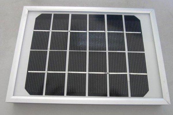 Kaufen Sie eins und erhalten Sie 4 kostenlose Geschenke. Hochwertiges 3-W-Solarpanel, 6 V/500 mA, monokristallines Glas, Laminierung mit Rahmen