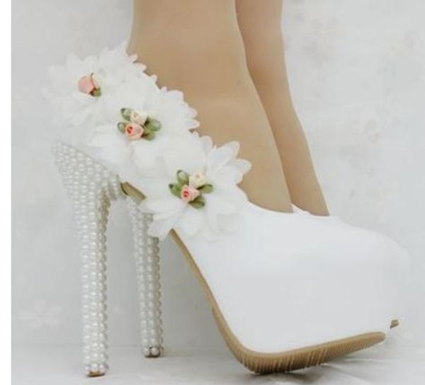 

2019 women's shoes in spring and autumn with new style high heel fine heel round head flower shoes heel 8cm ,10cm,12cm,14cm @nm330, Black