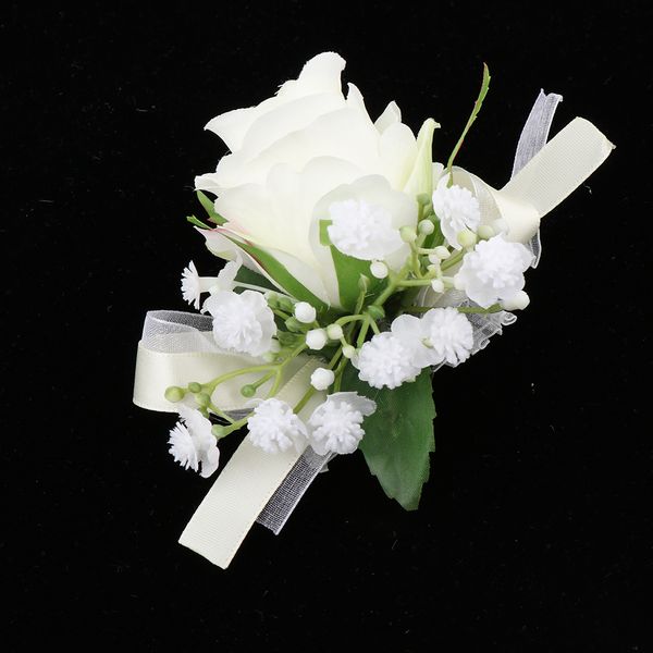 

невесты свадебного наручного корсажа пром ручного цветок украшение