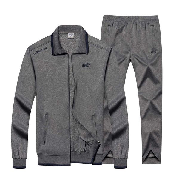 dark grey sweatsuit