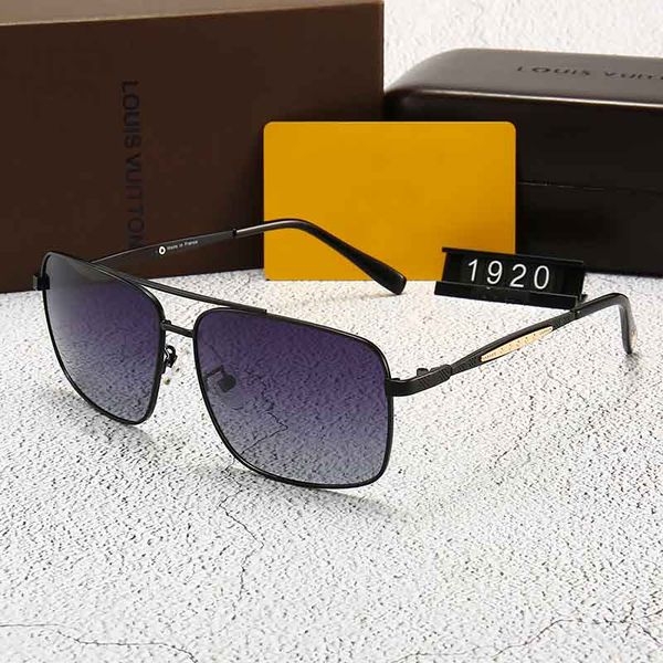 

classic pilot sunglasses designer brand mens womens sun glasses eyewear gold metal grglass lenses brown cas 1920