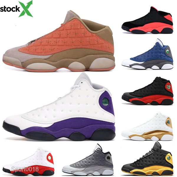 

jumpman 13 13s basketball shoe clot sepia stone lakers cap and gown atmosphere grey flint chicago altitude mens trainers designer sneakers, Black