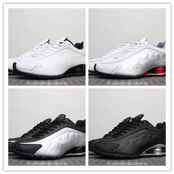 

2019 Hot Sell Men Shoes Avenue Deliver Current NZ R4 Triple Black casual Shoe Man white black Silver red for Top quality ca