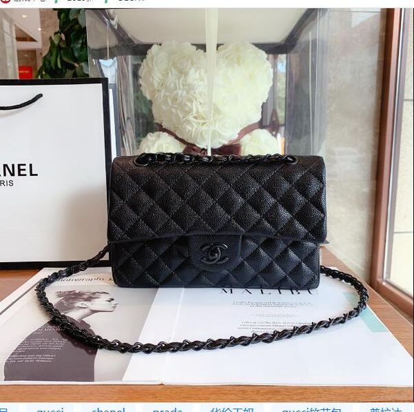 

caviar 2020 spring/summer checked chain bag series to go autumn/winter essential chain bag ultra single shoulder cross