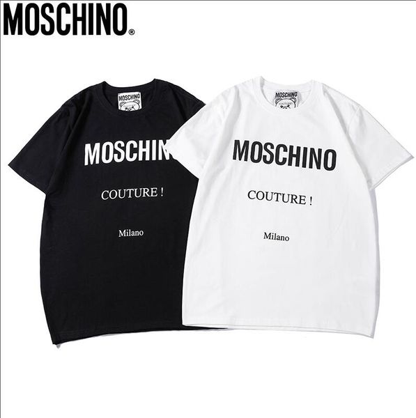 

luxury men's designers t-shirt designer casual short sleeve fashion letter printing men's and women's hip hop t-shirt-015, White