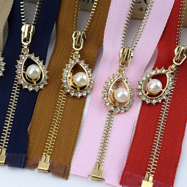 

2pcs meetee 3# metal zipper 40cm 50cm 60cm 70cm open end zip for sewing bags clothing accessory zippers for sewing