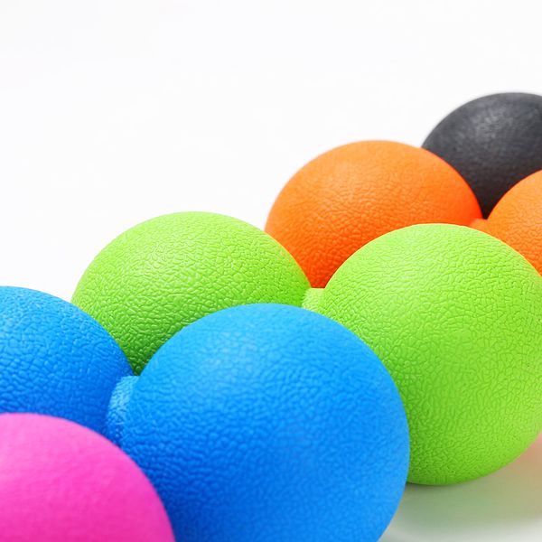 

tpe fascia ball lacrosse muscle relaxation exercise sports fitness yoga peanut massage ball trigger point stress pain relief