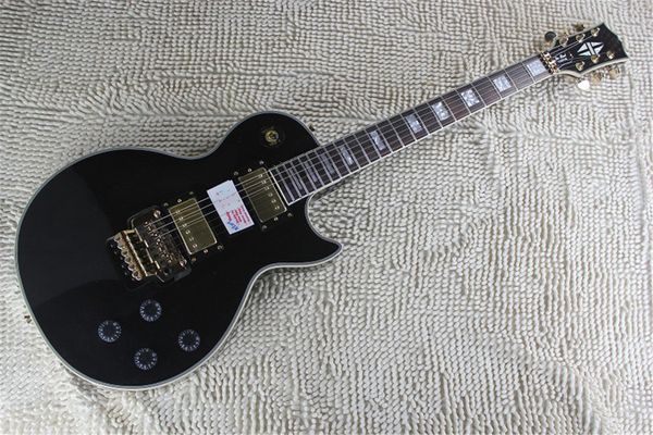 

бесплатная доставка 2020 новый floyd rose tremolo g les paul standard электрогитара black beauty золотой оборудование гитары