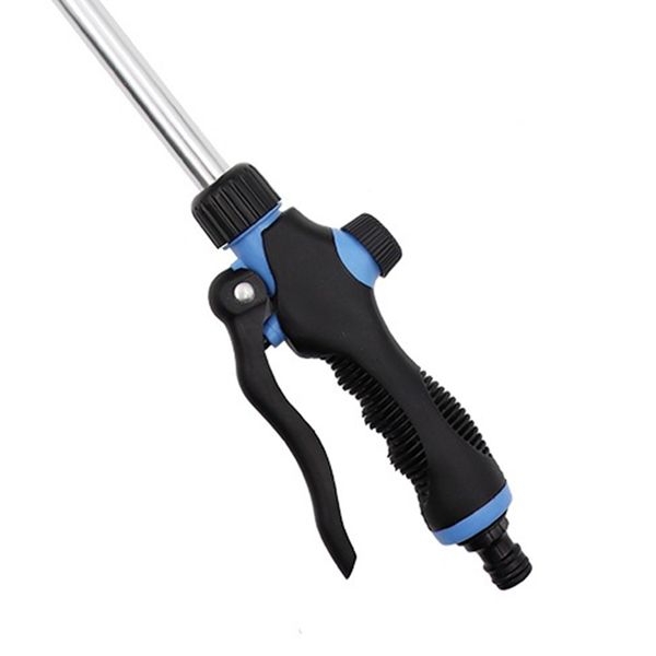 

pole lawn long handle high pressure spray hand-held outdoor gardening watering adjustable irrigation water gun aluminum alloy