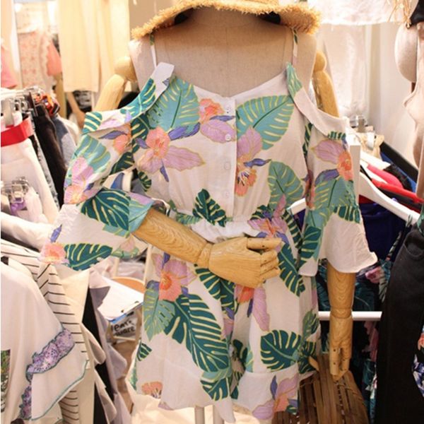 

korean 2019 new summer women print dresses vogue ladies slash neck strapless dress fashion female casual loose mini vestido, Black;gray