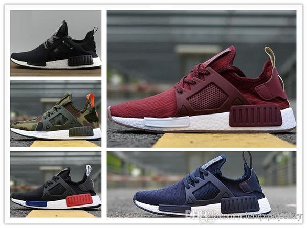 

nmd xr1 primeknit pk zebra triple black white mastermind japan red men and women running shoes size 36-45 ale