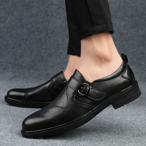 

fashion sneakers genuine leather men casual shoes outdoor brand mens loafers moccasins breathable lace up dress black shoes s5
