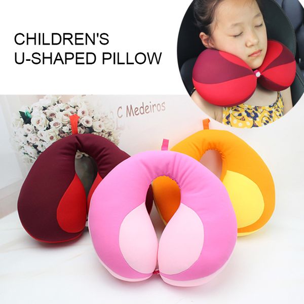

kids newborn baby car u-shape travel neck air cushion for car seat head support childs headrest portable pillow auto accessories