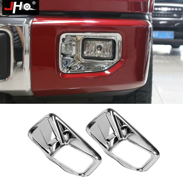 

abs chrome front foglight decor cover trim for ford f-150 2015-2017 accessories