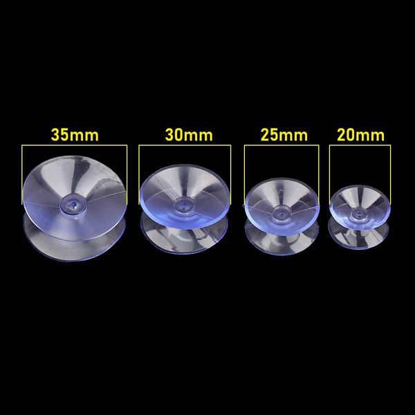 

new 50pcs non-slip suckers pads clear plastic double sided suction cups glass table holder kitchen bathroom storage hanger other bath