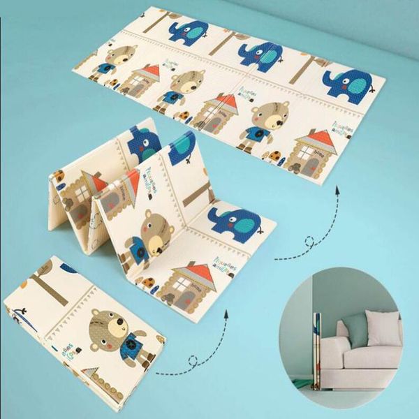 

baby play mat kids rug puzzle xpe foldable soft children's crawling mat toys for children activity developing 1cm thick playmat