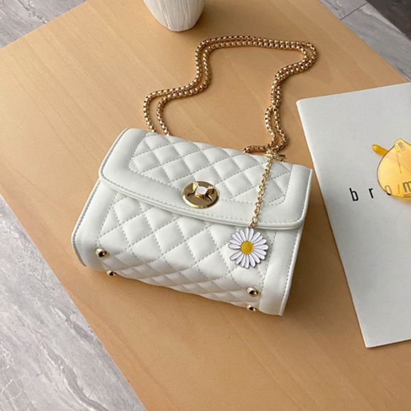 

female lattice pu leather crossbody bags for women 2020 chain shoulder messenger bag ladies hand sling handbags