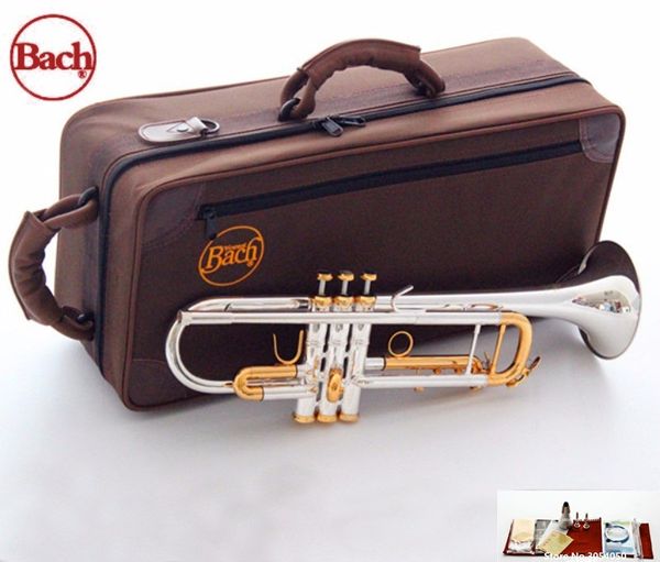 

2019 new trumpet original trumpet lt180s 72 silver plated musical instruments super professional performance ing