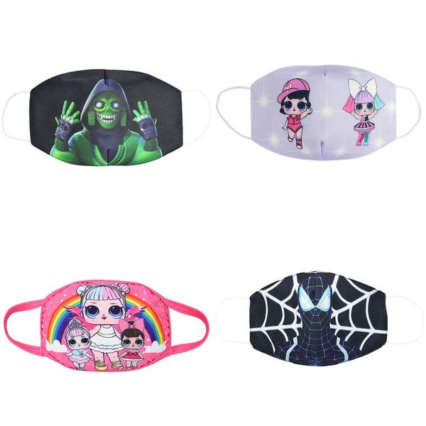 

cloth face masks diving equipment for kids mask cotton face mouth mask cartoon youth children masks for kid suuf cubrebocas mqrcs, Silver