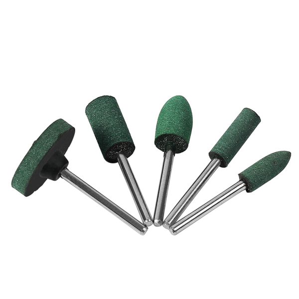 

abrasive mounted stone for dremel rotary tools grinding stone wheel head for dremel accessories 5pcs/set