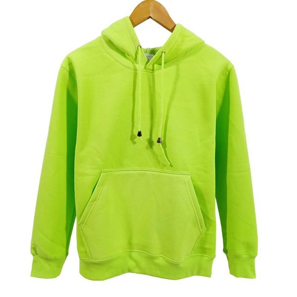 

blank pullover hoody solid color hooded men's hoodie green, Black