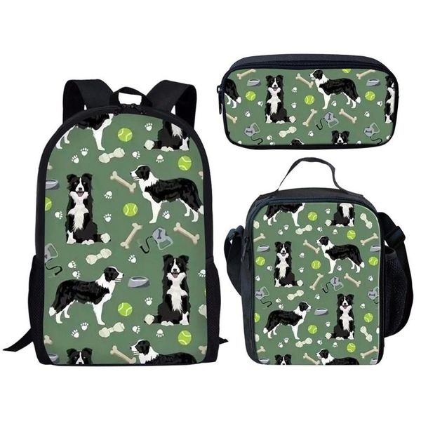 

cute dog child bags kids school backpacks set for girls boys student school bags schoolbag children shoulder book bag mochila