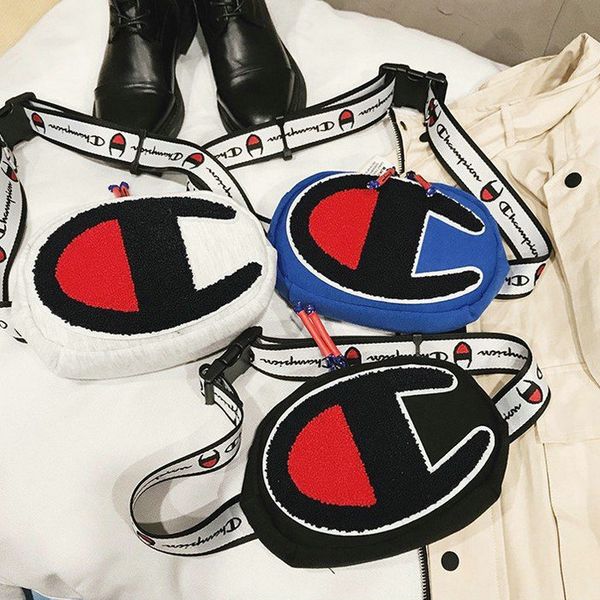 

champion горячих девушки женщин сумка мода ins грудь пояс сумка полиэстер карманный кошелек сумка талия грудь сумка crossbody satchel bumba